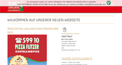 Desktop Screenshot of pizzaflitzer.at