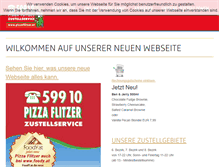Tablet Screenshot of pizzaflitzer.at